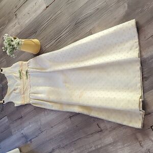 Dress l vintage l union model cream colour l Ladies l size 2